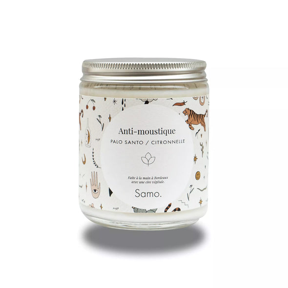 Bougie Anti-moustique - Palo santo / Citronnelle