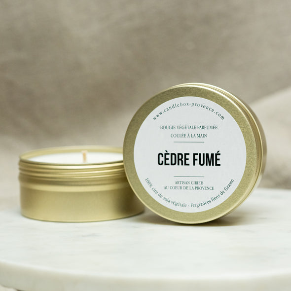 Bougie "Cèdre fumé"