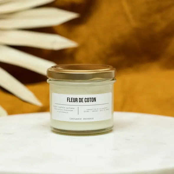 Bougie Fleur de coton