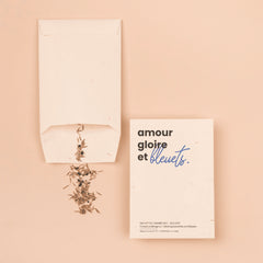 Sachet de graines - Amour, gloire et bleuets