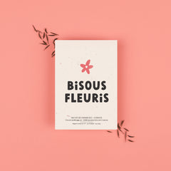 Sachet de graines - Bisous fleuris