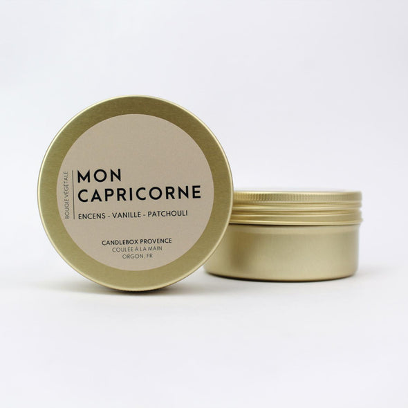 Bougie "Mon Capricorne" - Petite