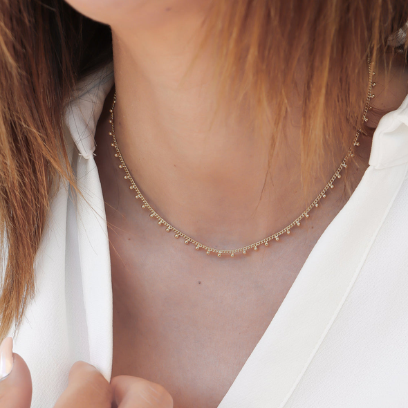 HINA| Collier gold filled