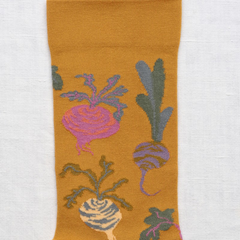 Chaussettes Bettrave Ocre