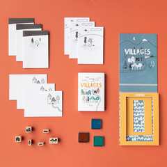 Calming stamps - Villages