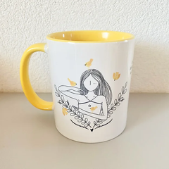 Mug Oiseaux jaunes