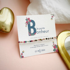 Bracelet "Je porte Bonheur"