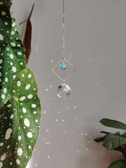 BOHO Suncatcher Amazonite