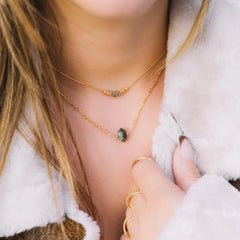 Abby | Collier Labradorite