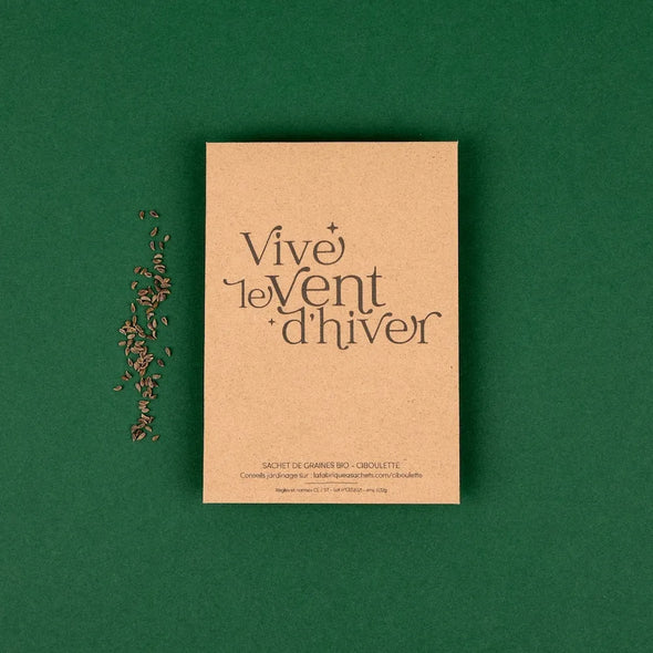 Sachet de graines - Vive le vent d'hiver